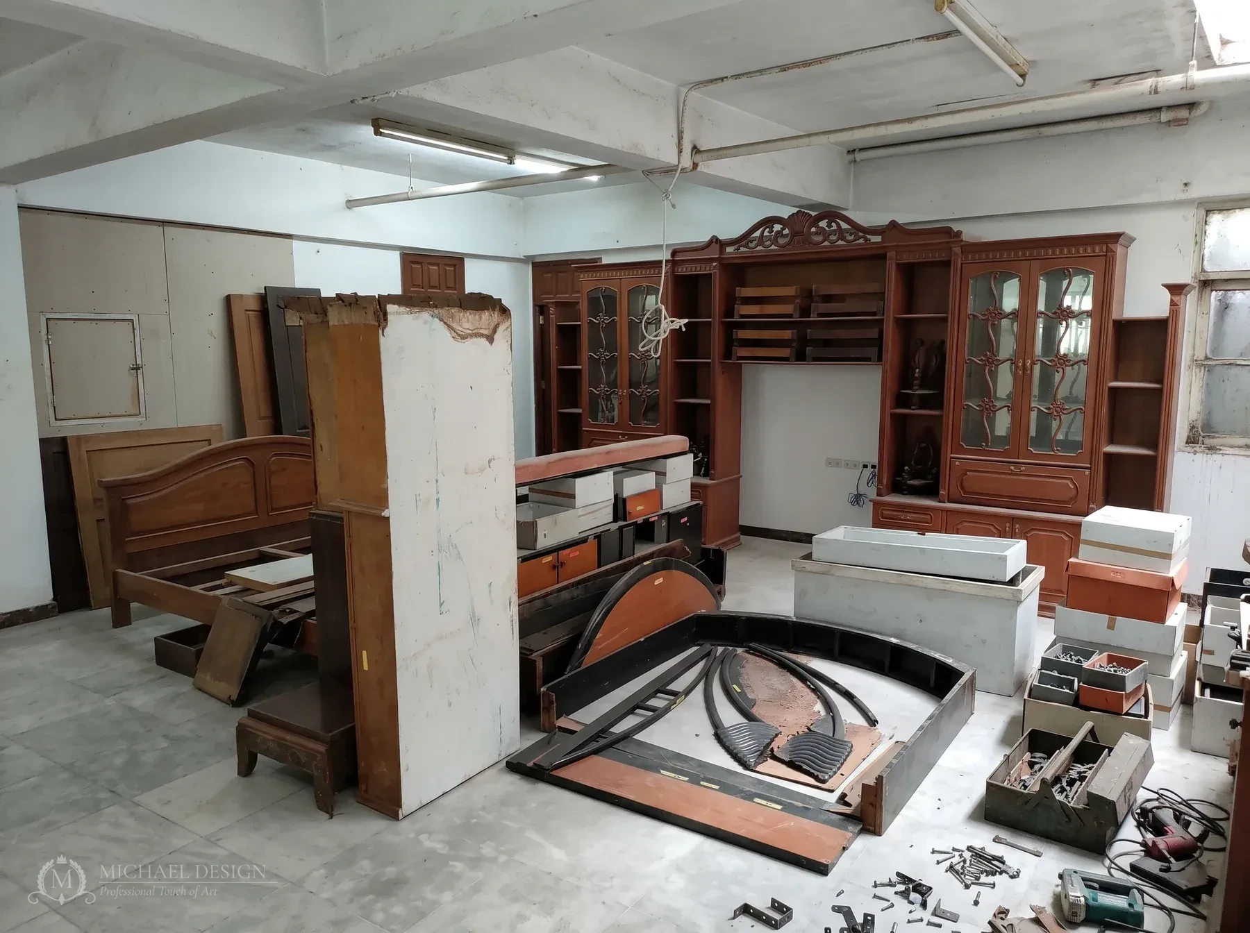 Restorasi Furniture Biliton - sebelum