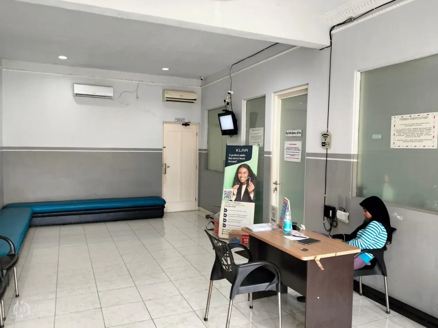 Klinik Gigi - sebelum